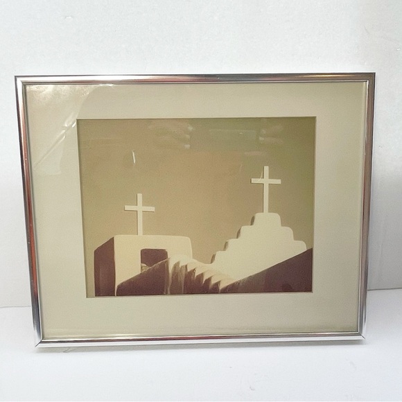 Michael Stipek Other - Michael Stipek Original Photography Framed San Geronimo Chapel Cross Church